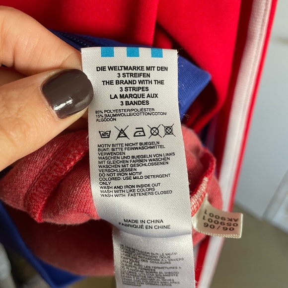 ADIDAS - VINTAGE TRACK TOP I LOVE PARIS ( WOMEN ) - Picture 10 of 10